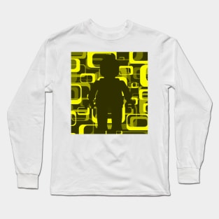 Retro Minifig Art Long Sleeve T-Shirt